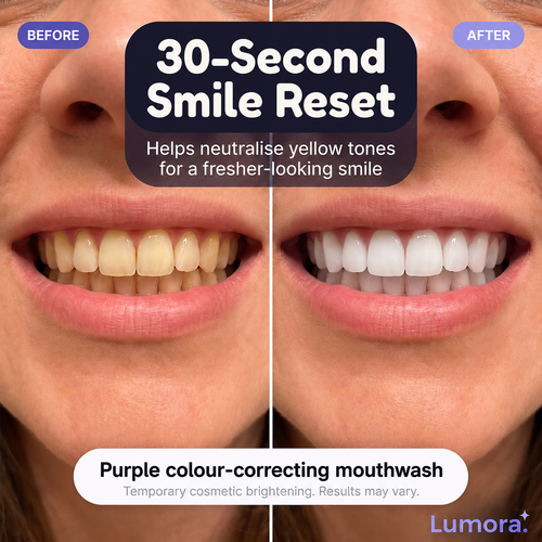 Purple Teeth Whitening Mouthwash
