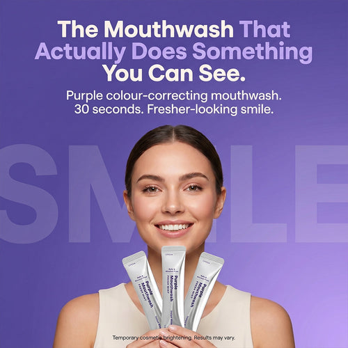 Purple Teeth Whitening Mouthwash