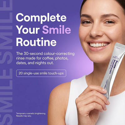 Purple Teeth Whitening Mouthwash